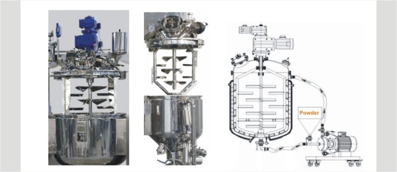 Vacuum Mixer Emulsifier,Homogenizer, Disperser - Image 5