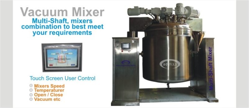 Vacuum Mixer Emulsifier,Homogenizer, Disperser